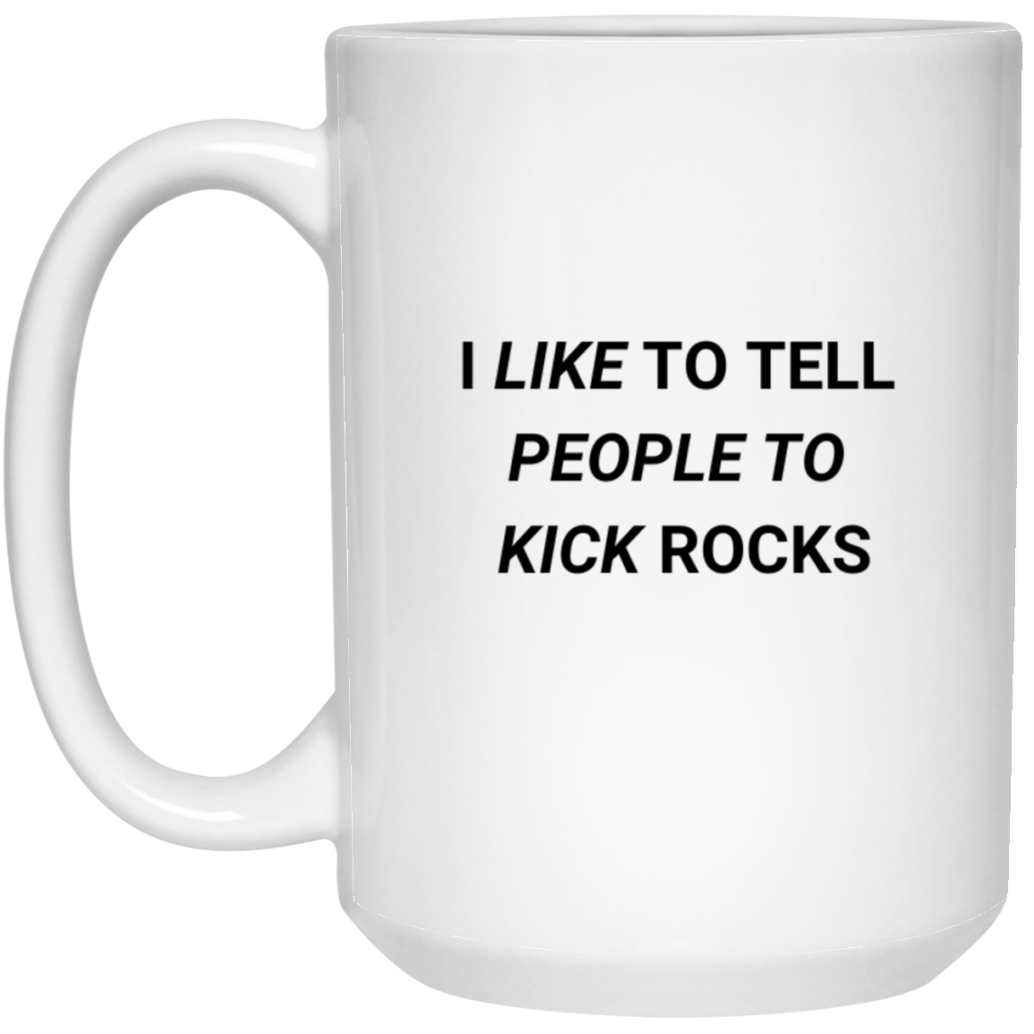 KICK ROCKS White Mug AVW Offroad and Performance