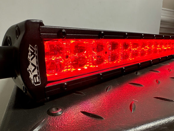 22 INCH ULTRA SLIM DUAL ROW LIGHT BAR WITH SECONDARY COLOR OPTION