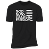 GOD GUNS TRUCKS FREEDOM Premium Short Sleeve T-Shirt