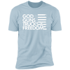 GOD GUNS TRUCKS FREEDOM Premium Short Sleeve T-Shirt