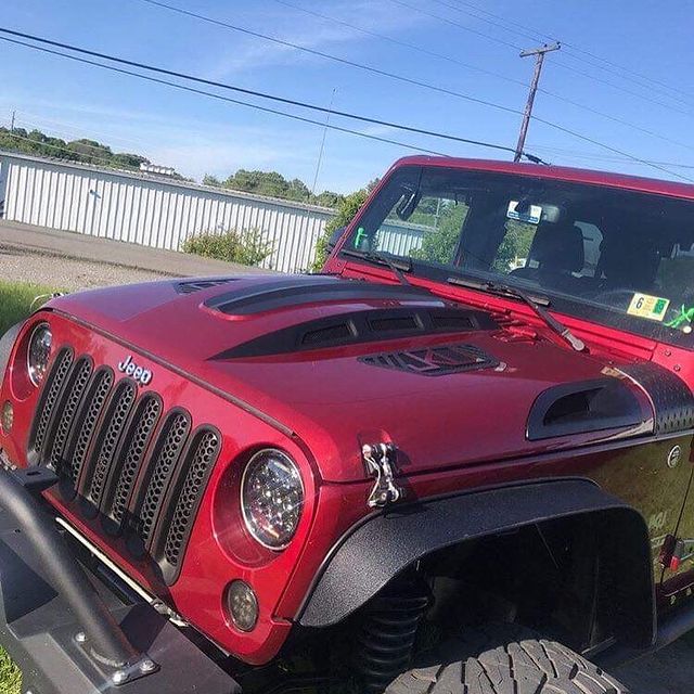 CUSTOM PAINTED AVENGER JEEP HOODS FOR JK, JL & JT – AVW Offroad