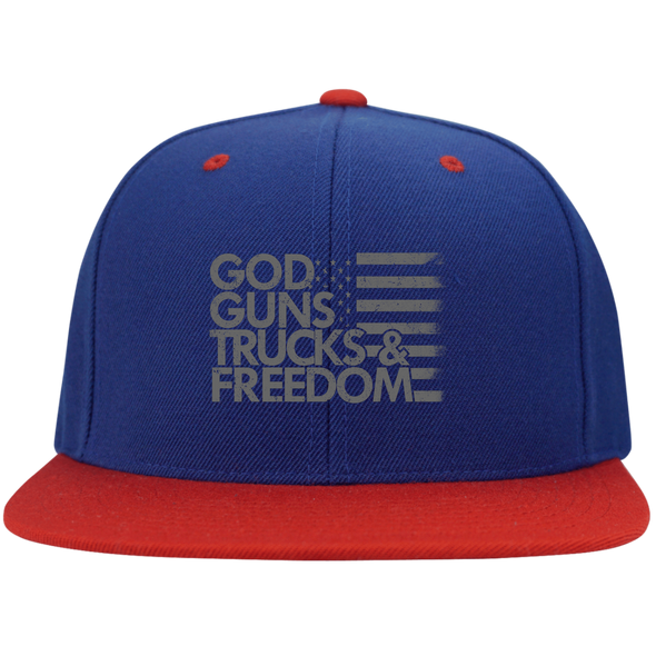Bill High-Profile Snapback Hat