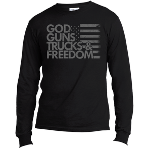 God Guns Trucks & Freedom Long Sleeve Made in the US T-Shirt