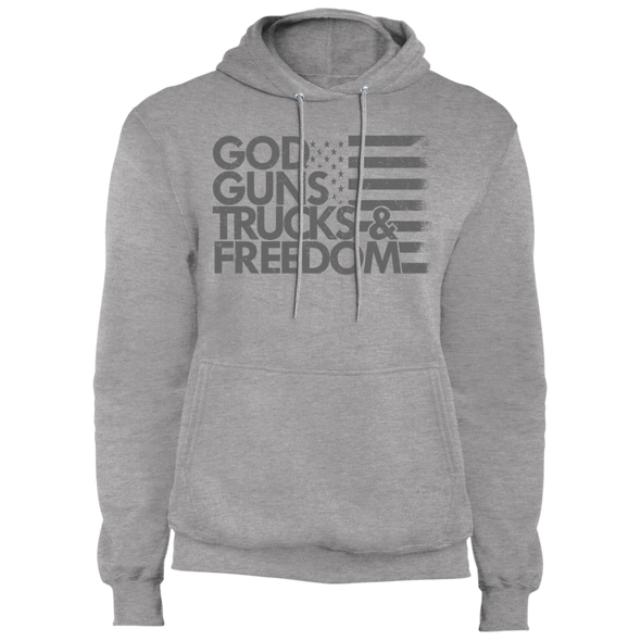God, Guns, Trucks & Freedom Core Fleece Pullover Hoodie
