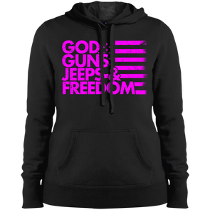 God, Guns, Jeeps & Freedom Hooded Sweatshirt