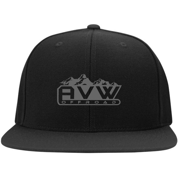 Flat Bill High-Profile Snapback Hat