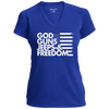 God, Guns, Jeeps & Freedom Ladies' Performance T-Shirt