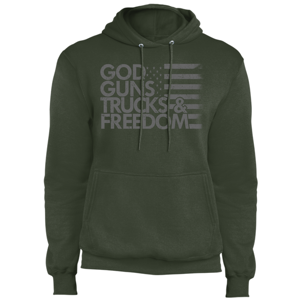 God, Guns, Trucks & Freedom Core Fleece Pullover Hoodie