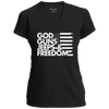 God, Guns, Jeeps & Freedom Ladies' Performance T-Shirt