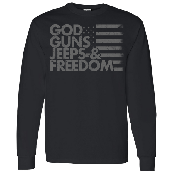 God Guns Jeeps & Freedom T-Shirt 5.3 oz.