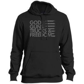 God, Guns, Trucks & Freedom Tall Pullover Hoodie
