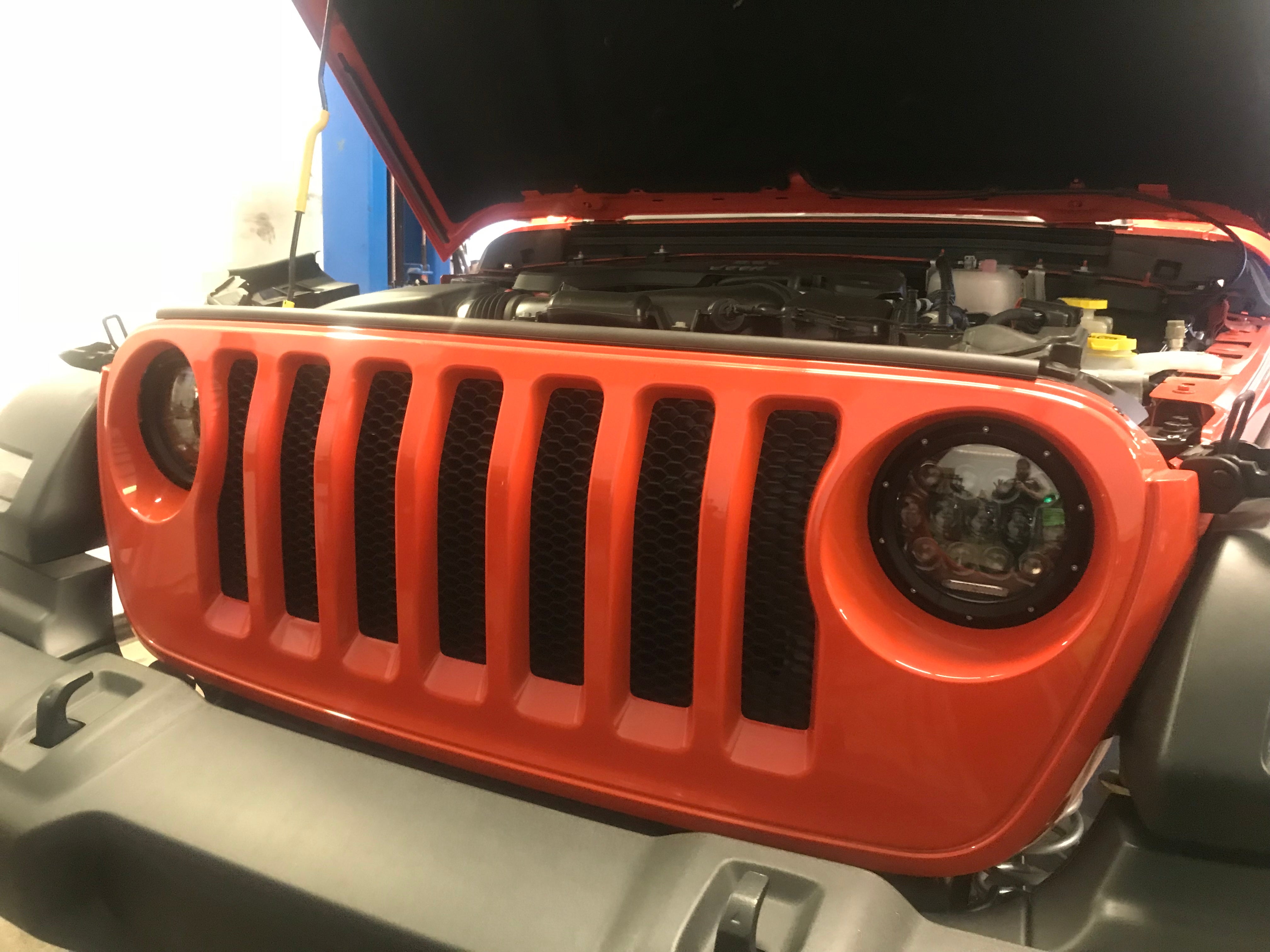 Jeep JL LED lucky 13 Headlight w Turn Signal Direct Replacement