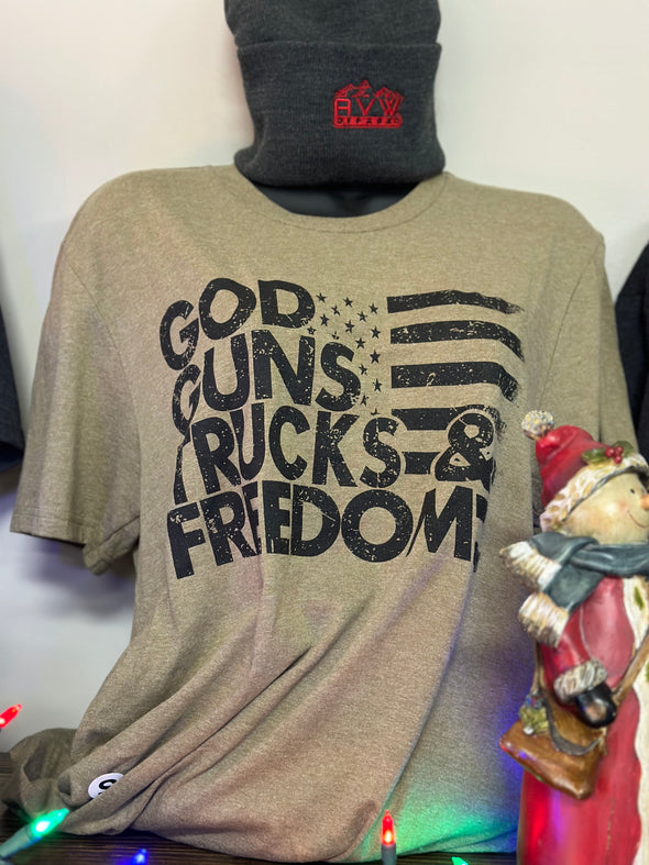 AVW God, Guns, Trucks, & Freedom T-Shirt