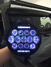 7" Jeep Headlights with color changing optical projectors